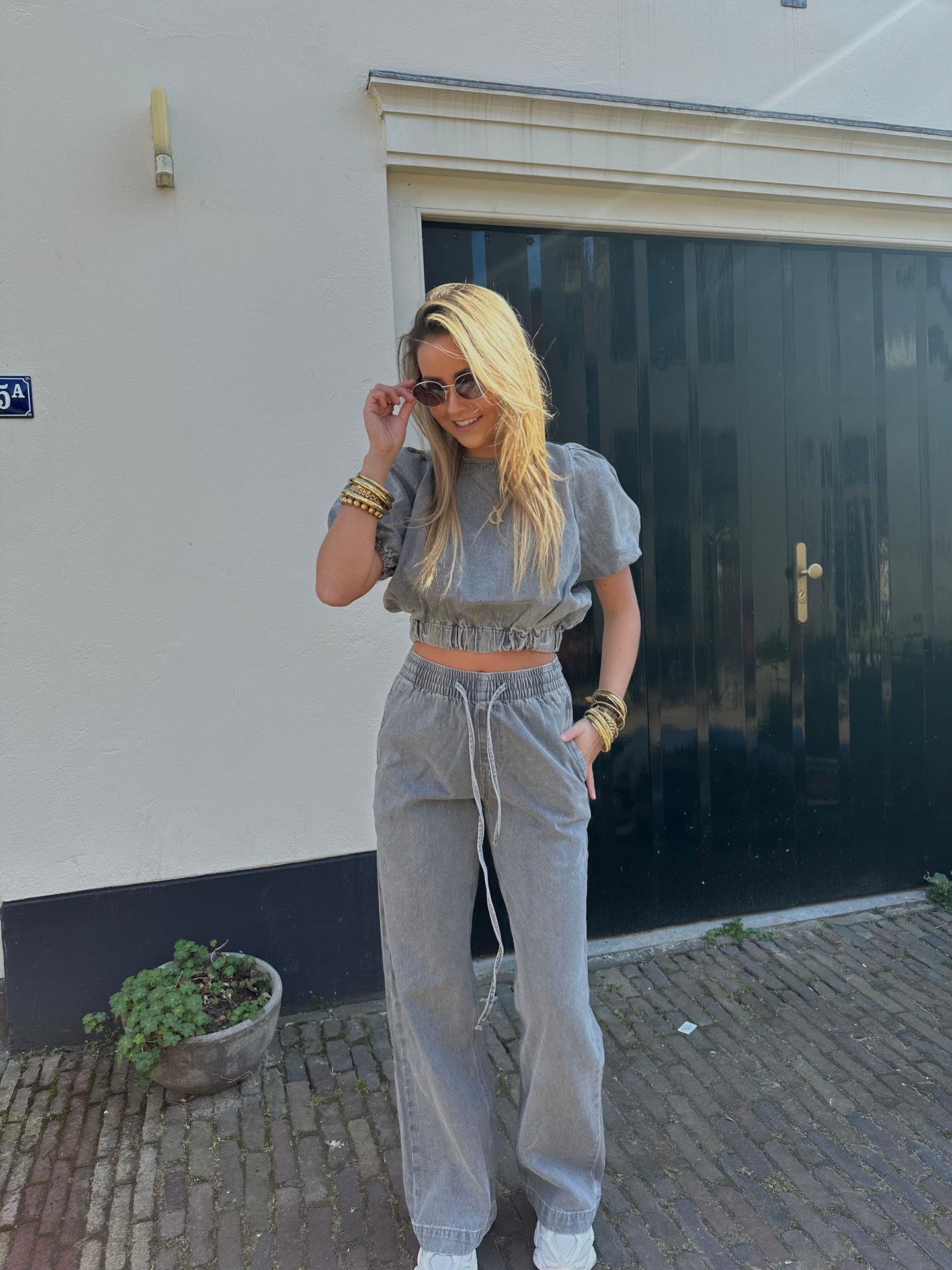 Denim redefined pants