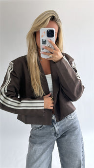 The stripe blazer