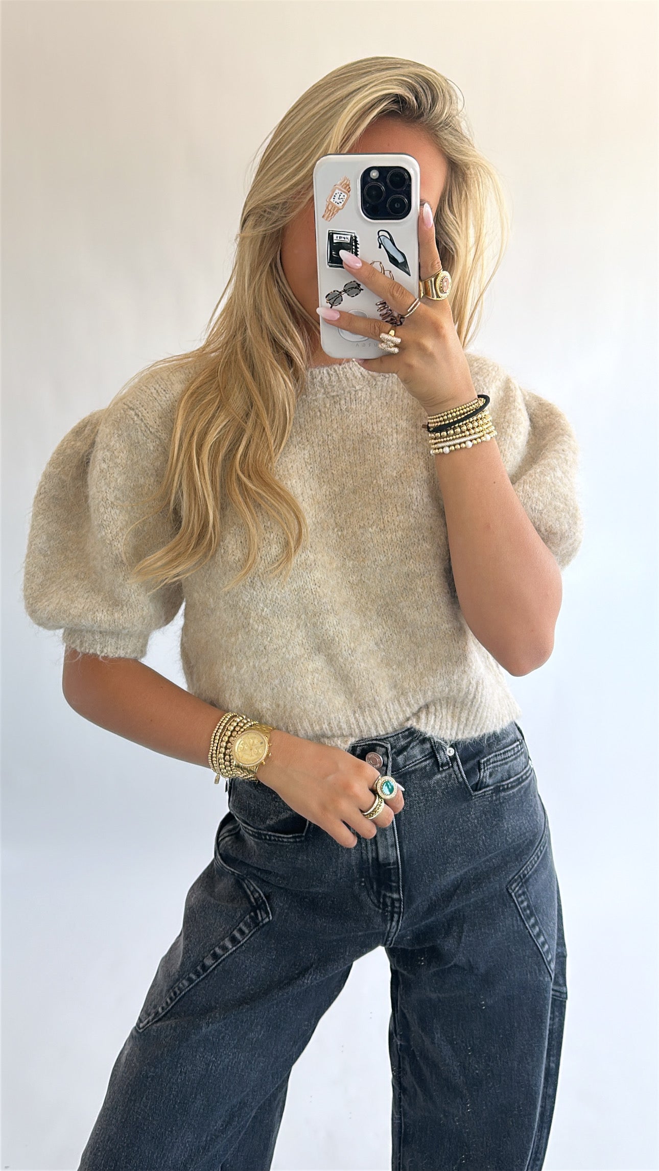 Soft Puff Knit