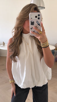 Luna Open Back Blouse