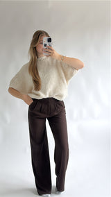 Knitted Sweater Top