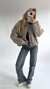 Oversized Woollook Jas
