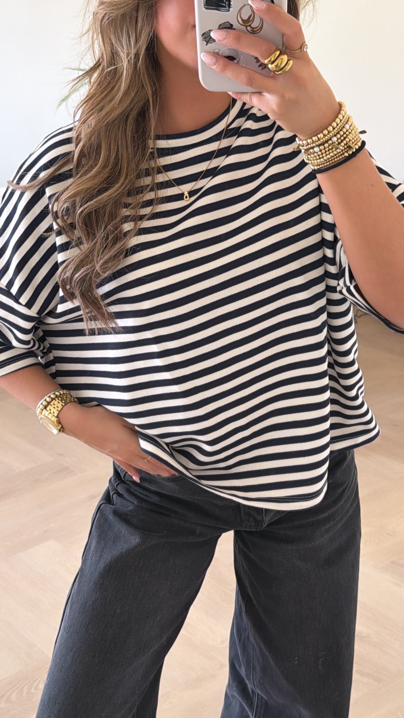 Mila Stripe Tee