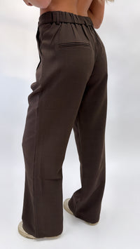 Rich Espresso Tailored Pants