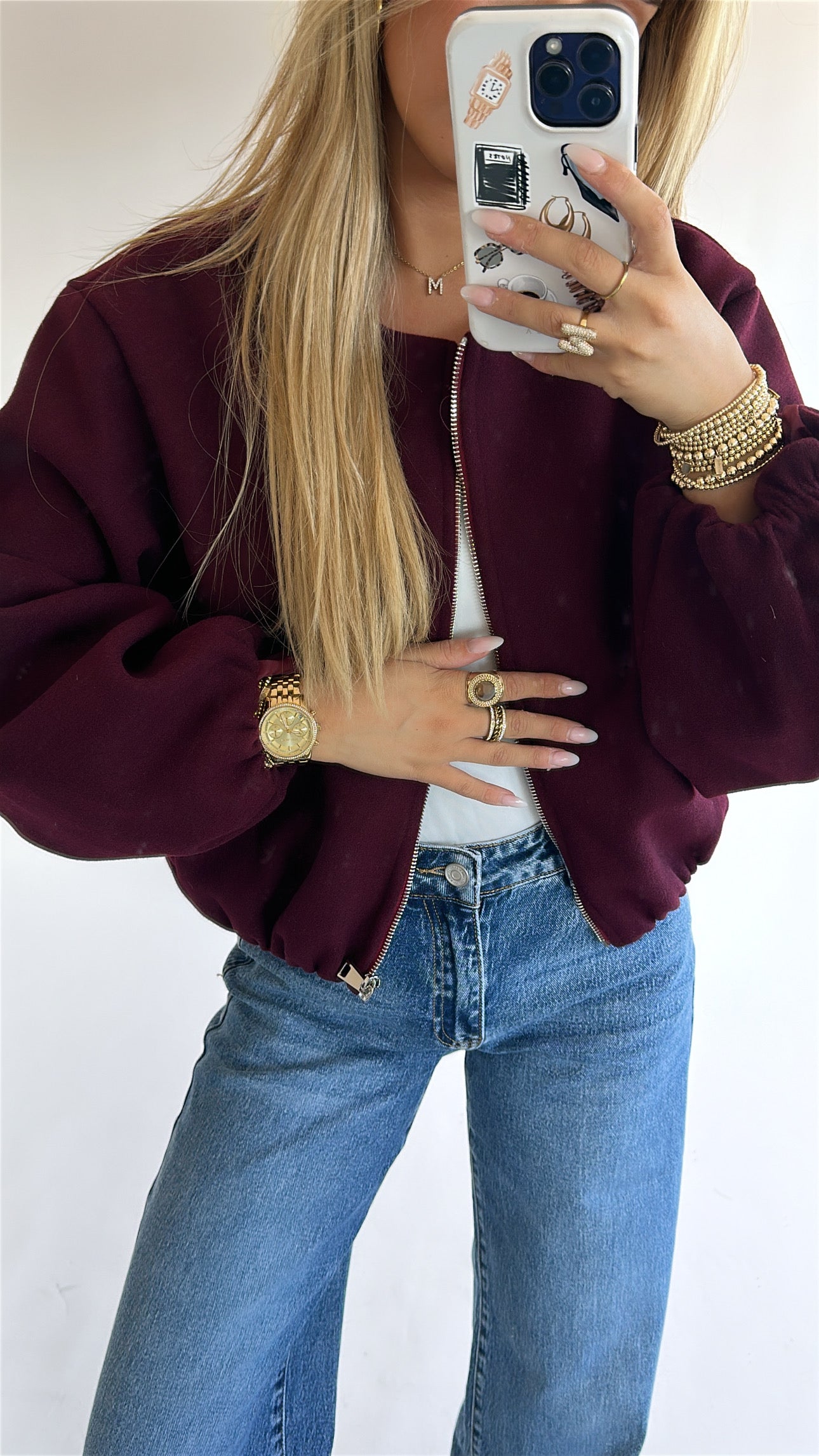 Soft Touch Bomber Jacket