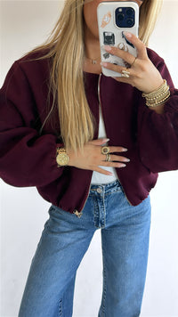 Soft Touch Bomber Jacket