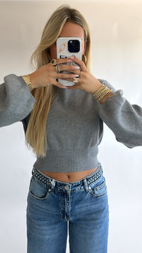 Emma Knit Crop Top
