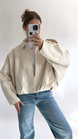 Soft Suede Oversized Jacket