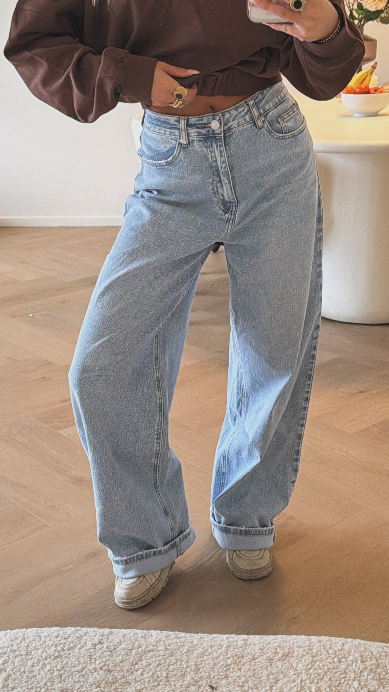 Baggy tall loose fit
