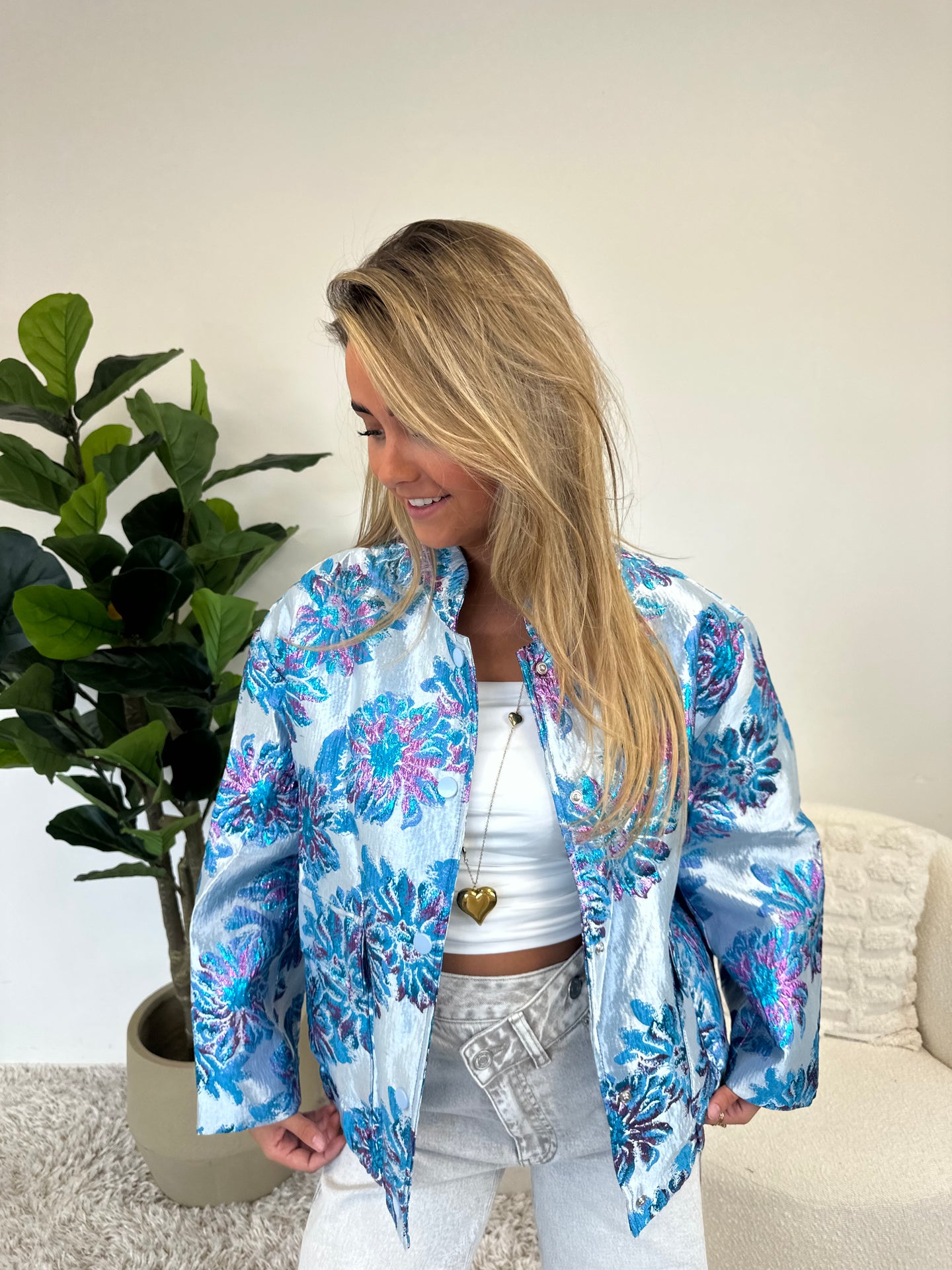 Shimmer Bloom Jacket