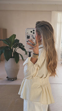 Sunlit Stripe Blouse