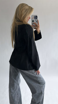 Tailored Button Blazer