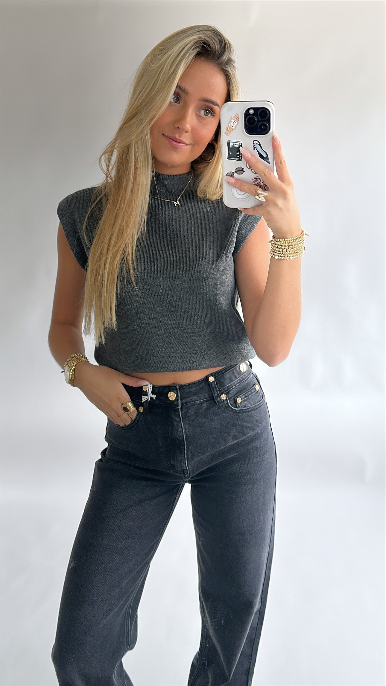 Sleeveless Spencer Top