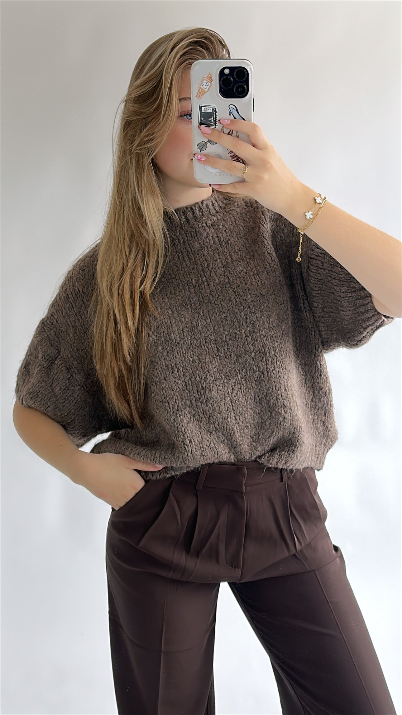 Knitted Sweater Top