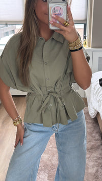 Juliette linnen blouse