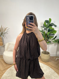 Yara Textured Playsuit