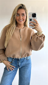 Soft Touch Bomber Jacket