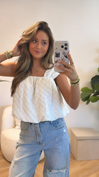 Mila Textured Top