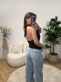 Mae Open Back Top