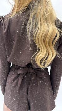 Sparkle playsuit (pre order - 15 december)