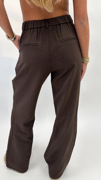 Rich Espresso Tailored Pants