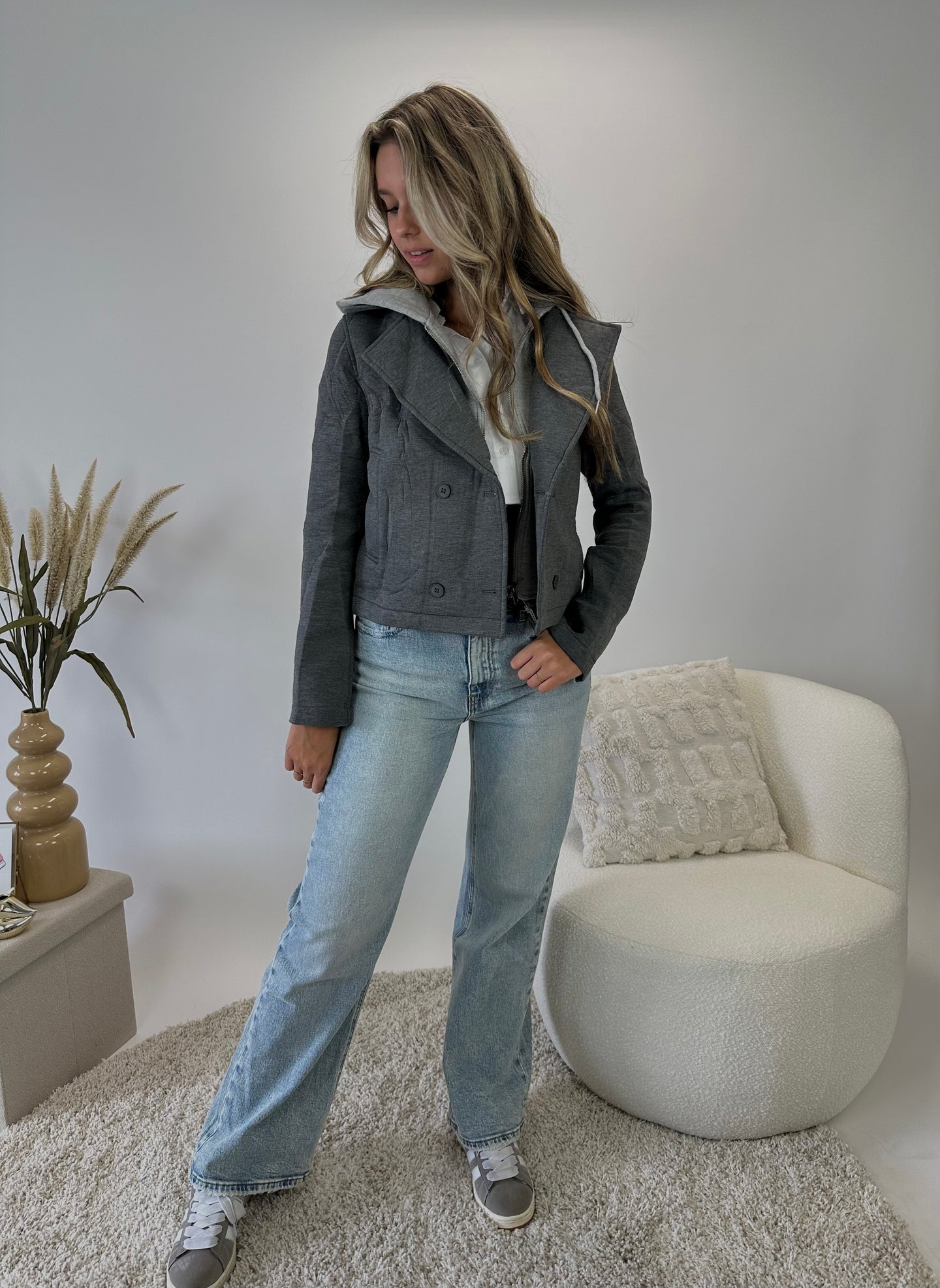 Emma jacket - grey