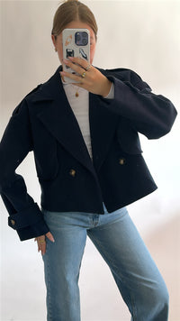 The Iconic Cropped Coat