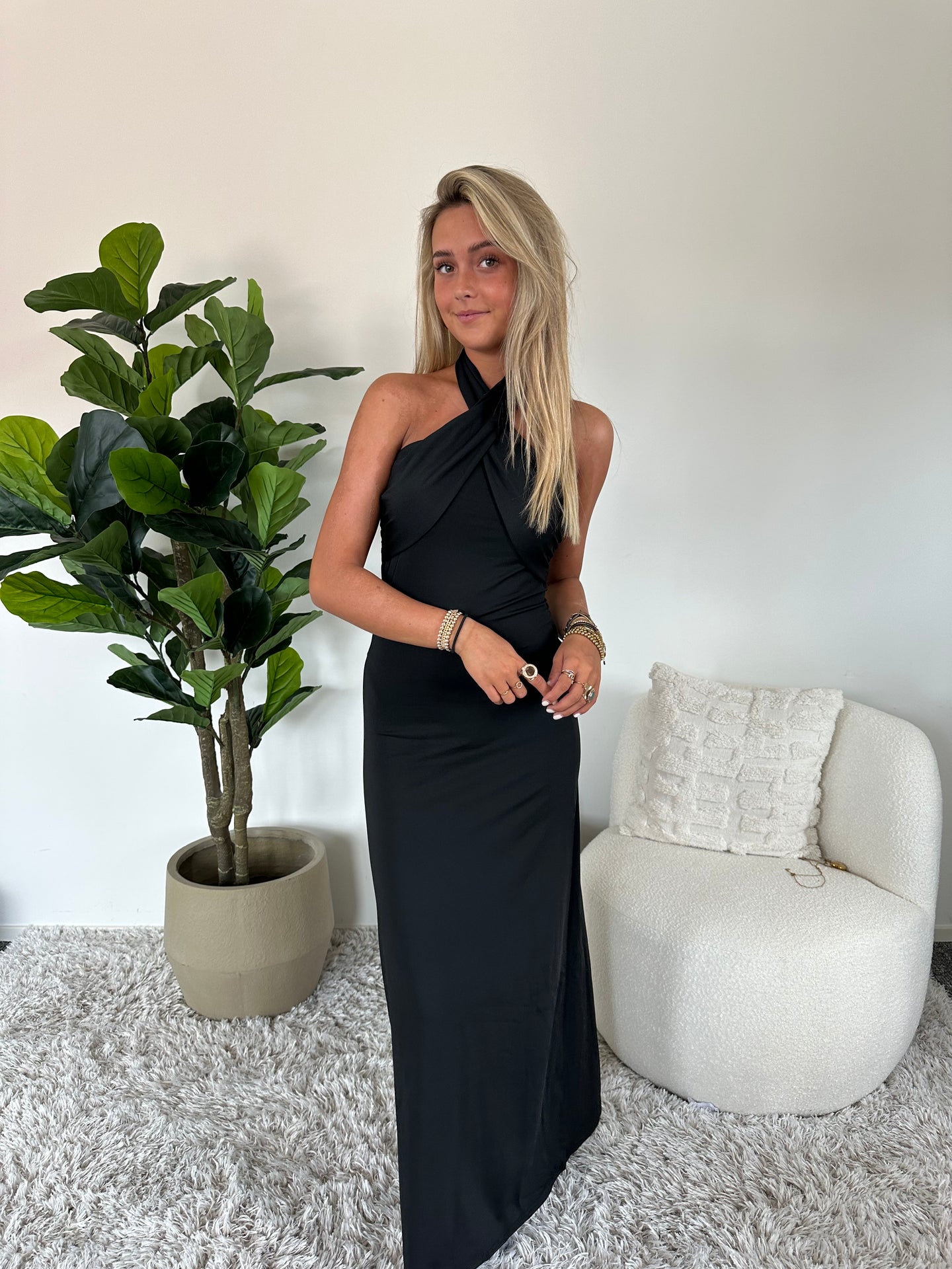 Crossfront Maxi Dress