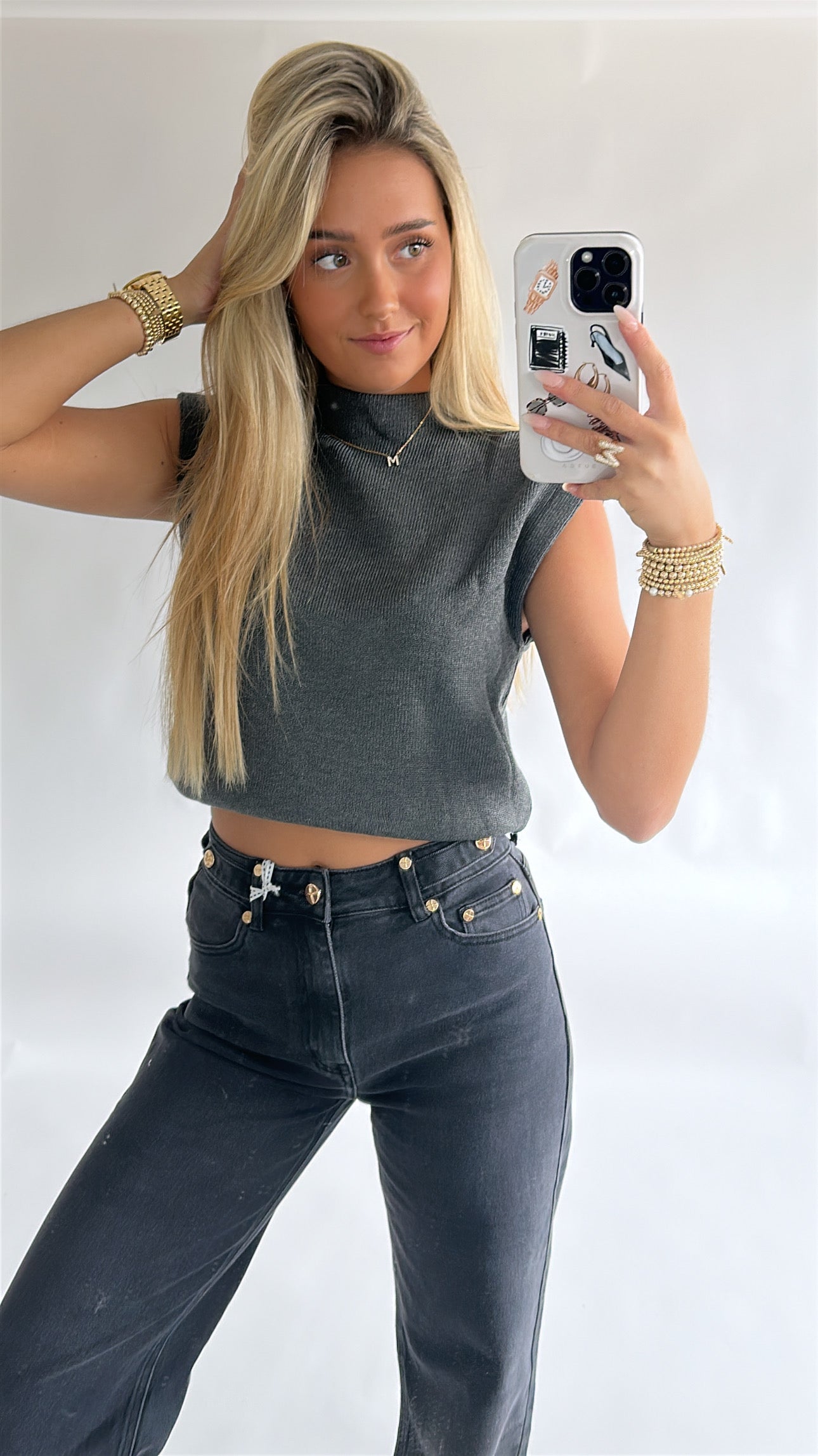 Sleeveless Spencer Top