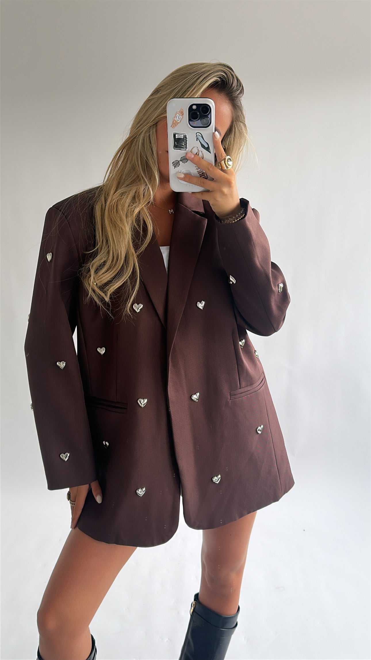 Heart Detail Blazer