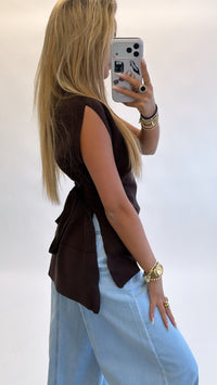 Getailleerd knit top