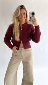 Emma Zipper Knit