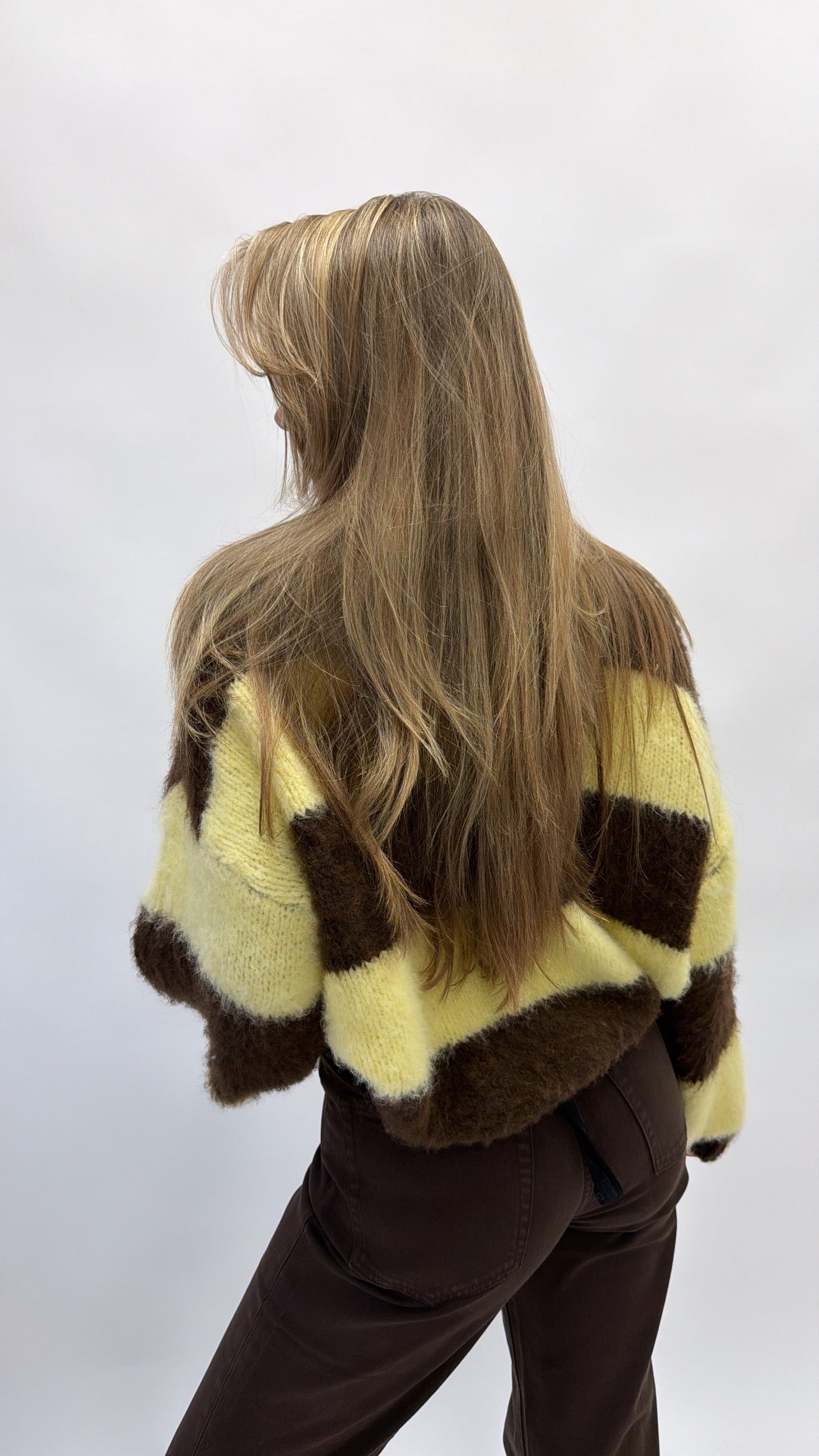 Stripe comfy sweater