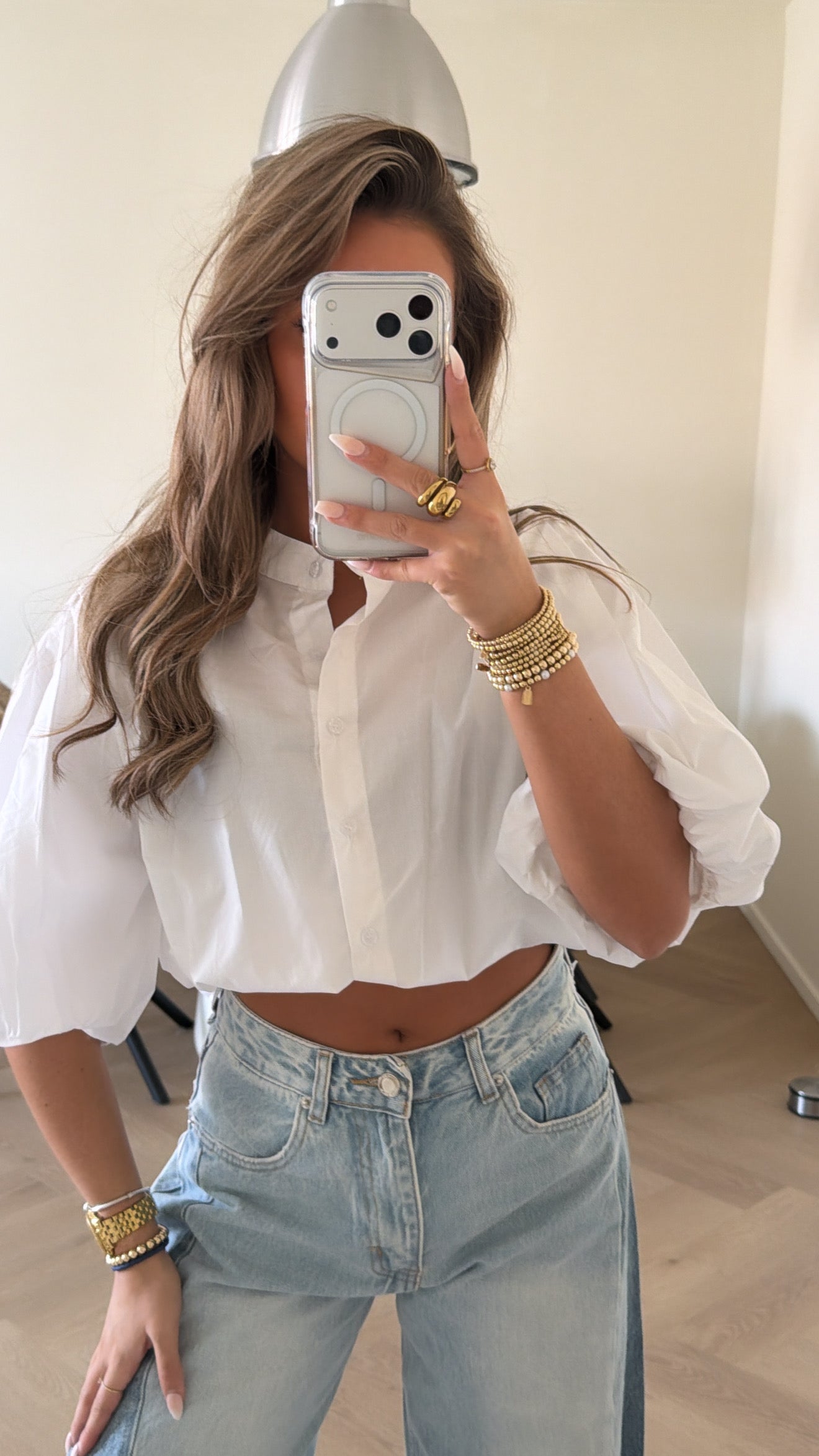 Classic basic blouse