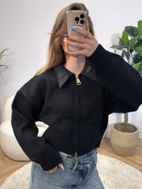 Mila Zip Knit