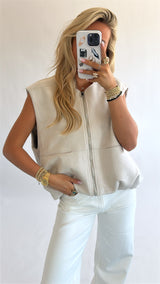 Suede Luxe Gilet