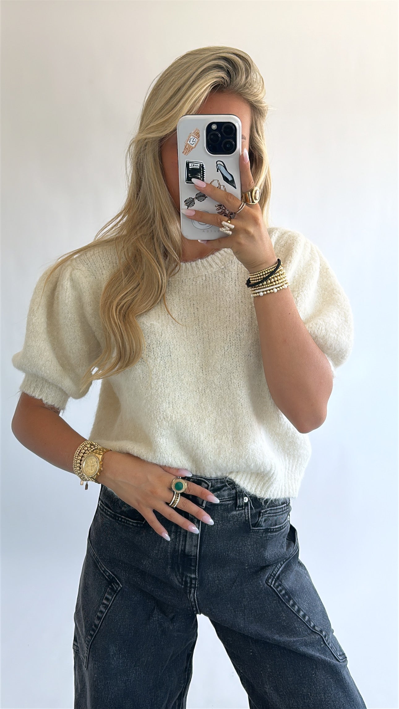 Soft Puff Knit