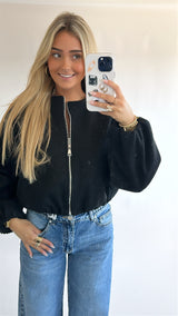 Soft Touch Bomber Jacket