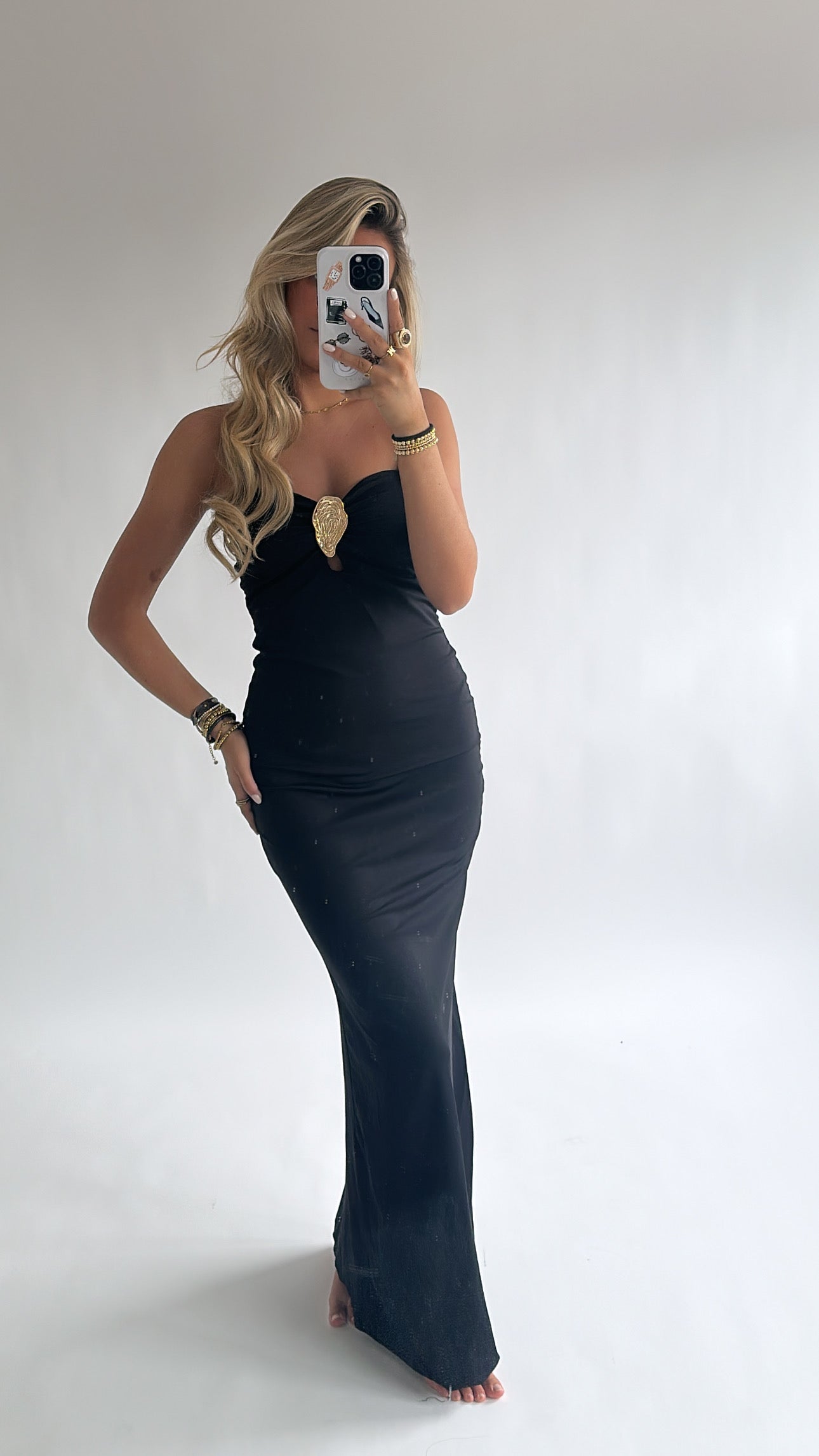 Athena Luxe Satin Dress