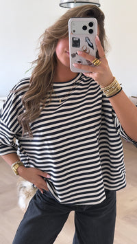 Mila Stripe Tee