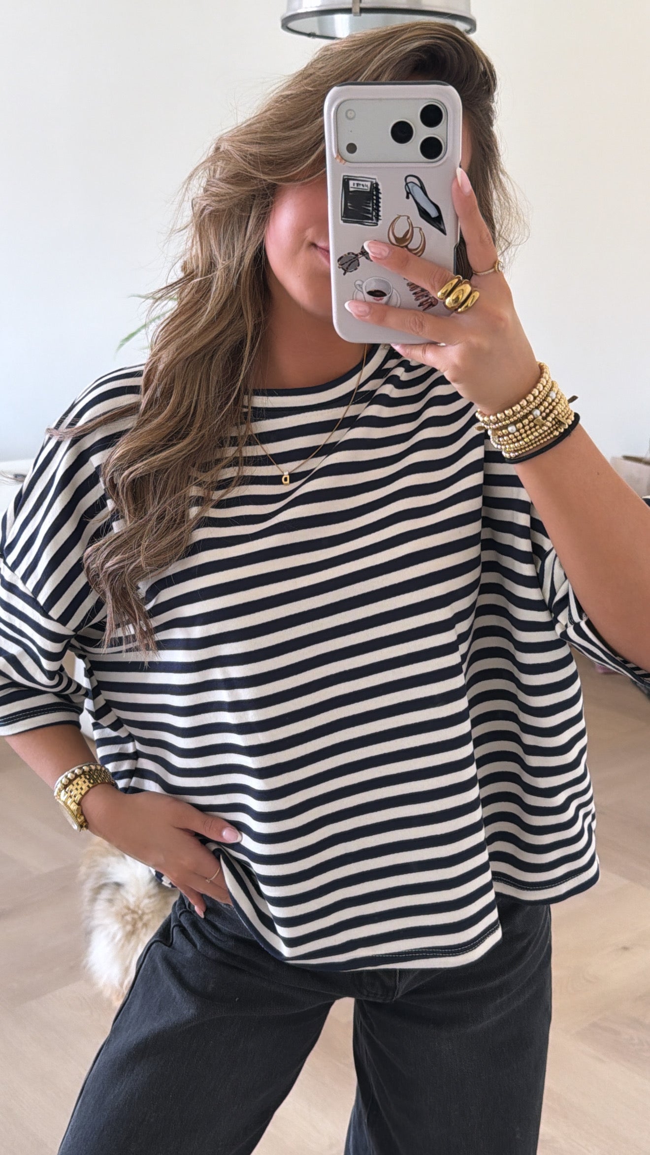 Mila Stripe Tee