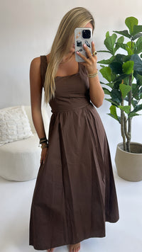 Sophie Tie-Back Maxi Dress