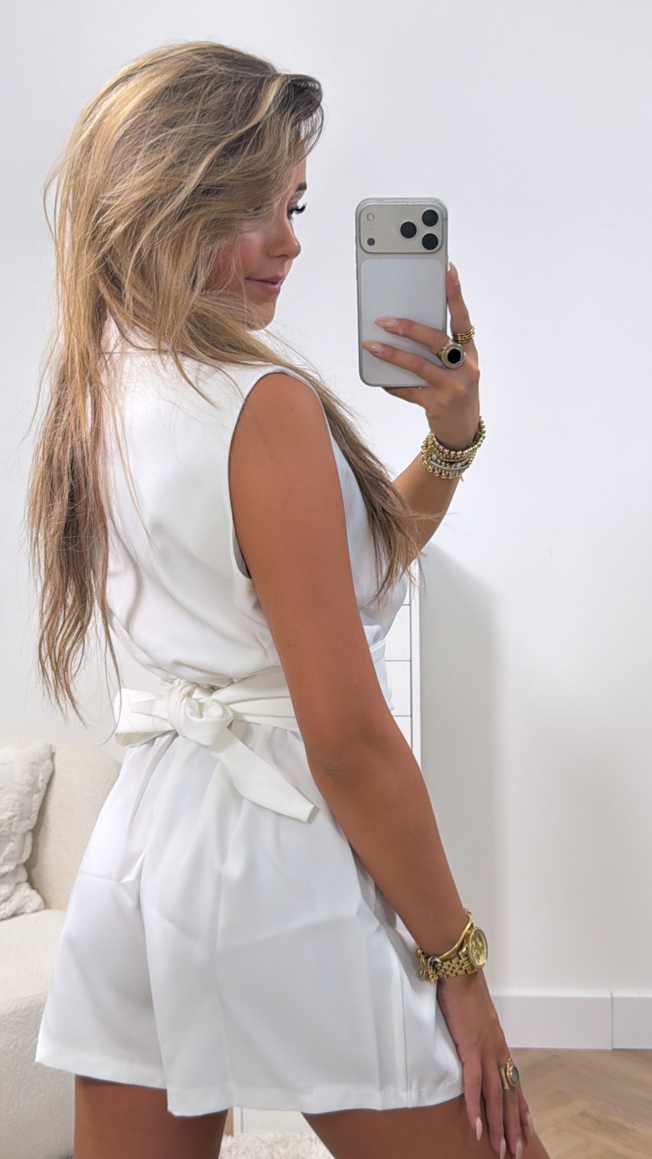 Julia Waist Tie Playsuit