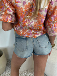 Redefined denim short