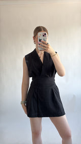 Vera Tailored Wrap Playsuit
