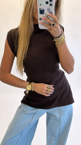 Getailleerd knit top