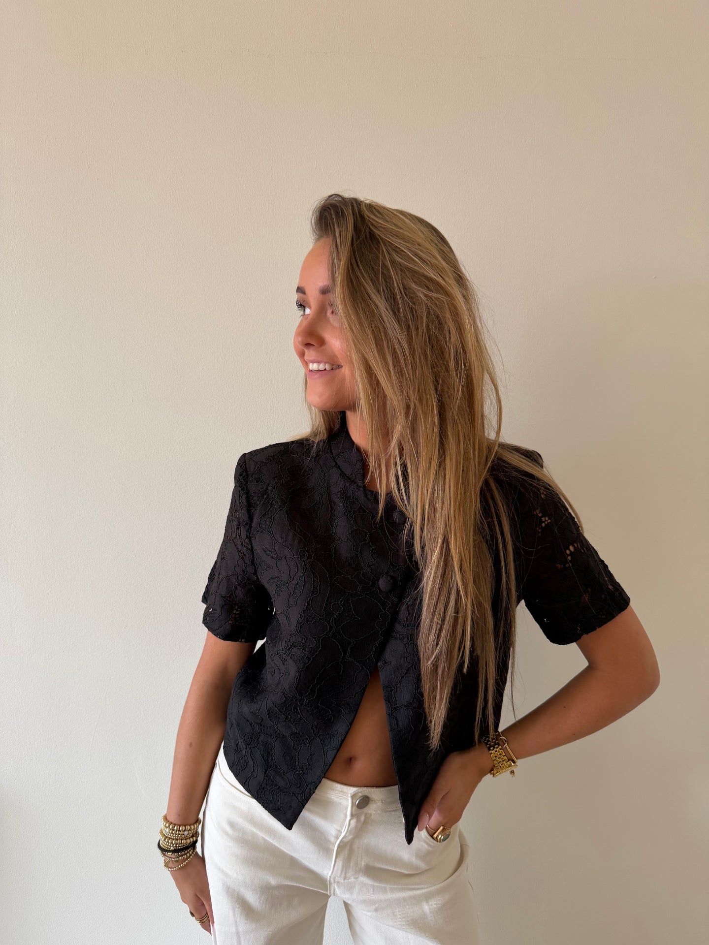 Amélie Lace Blazer