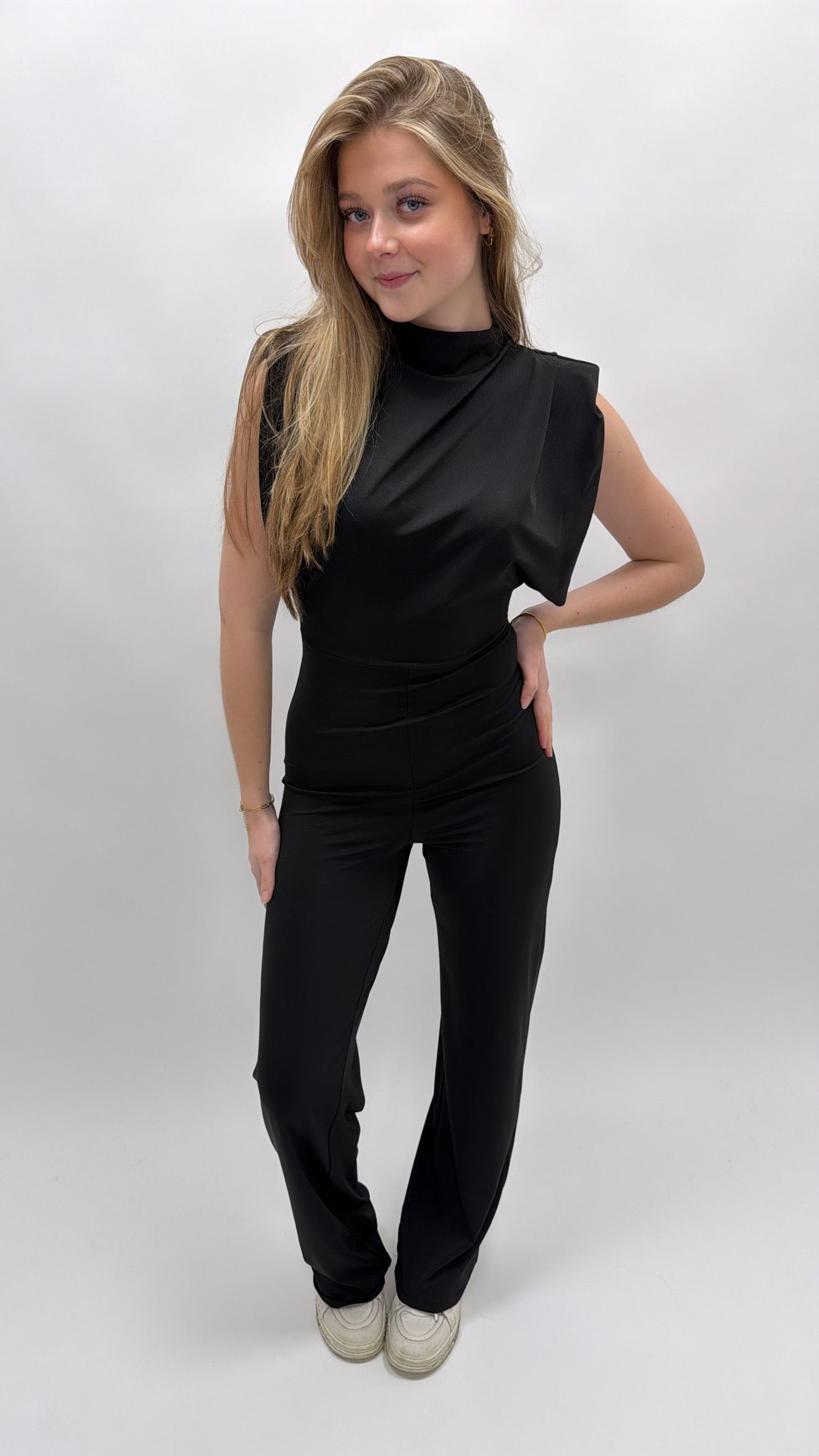Midnight Luxe Jumpsuit (One Size)