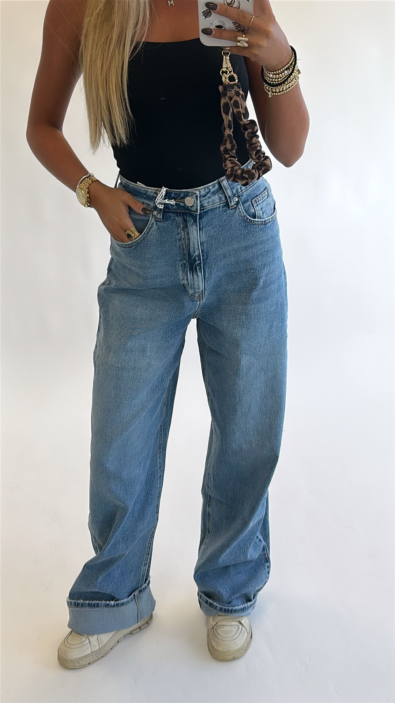 Baggy Denim Jeans – Relaxed Fit