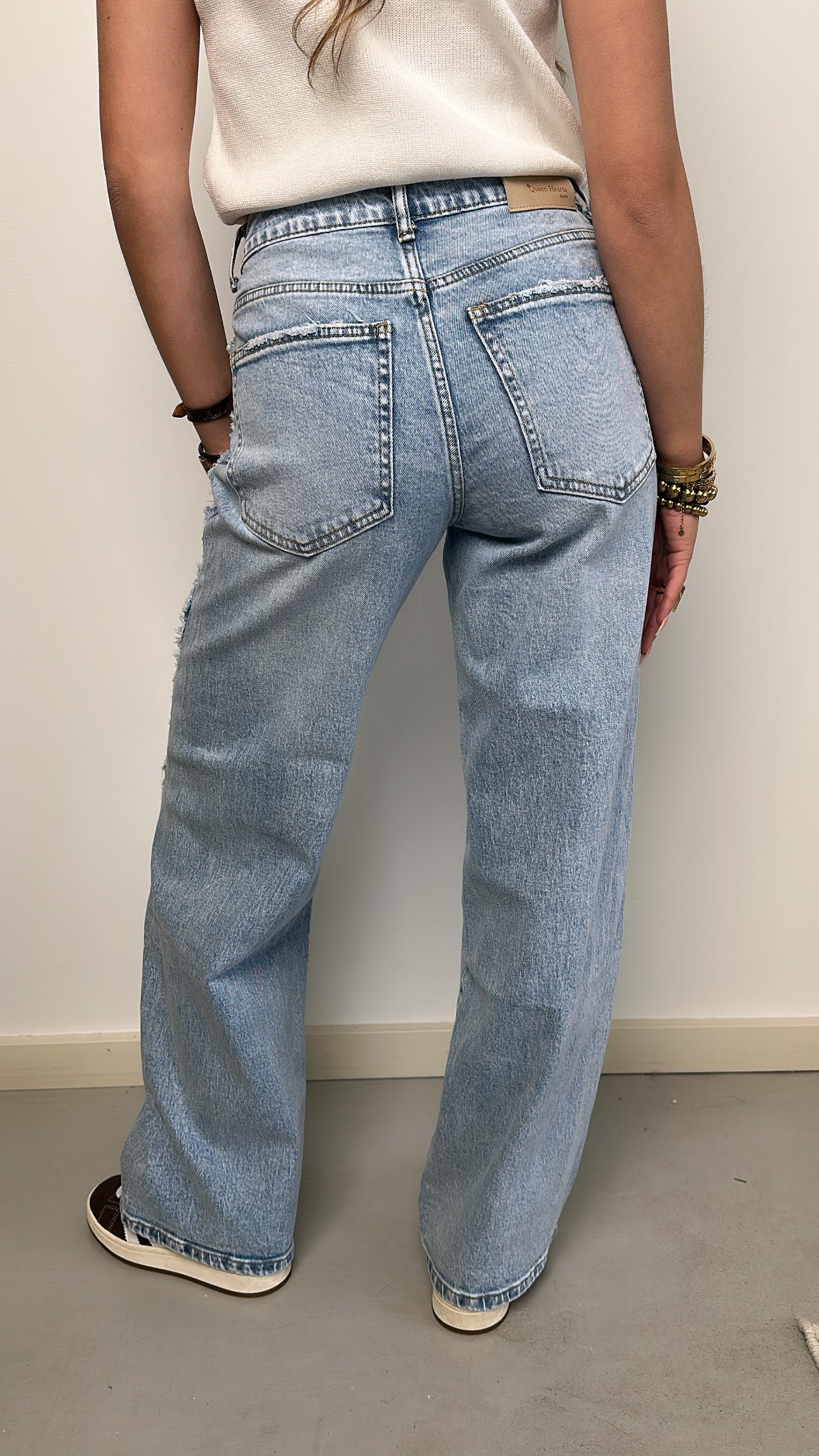 Lou Wide leg jeans - denim